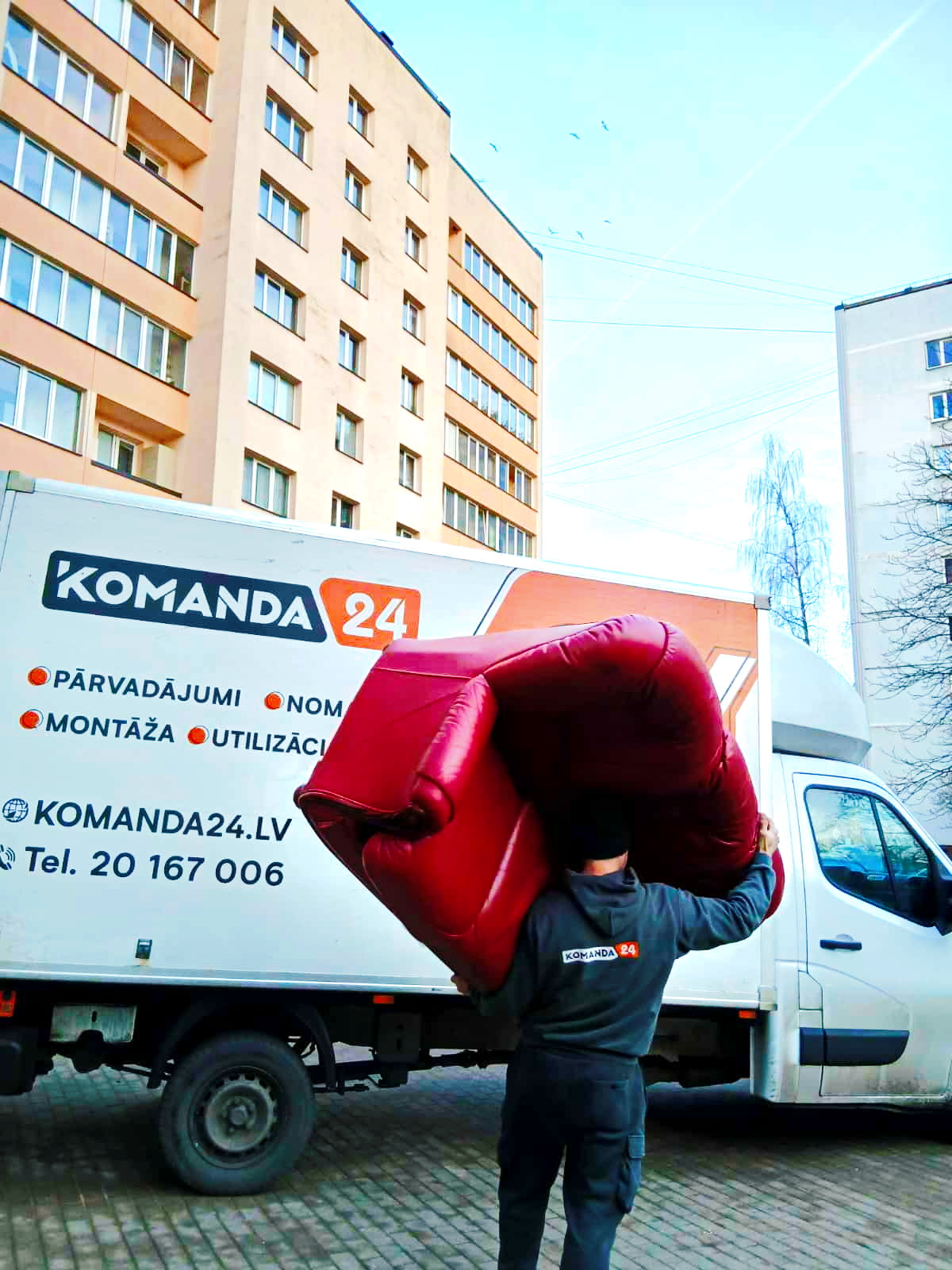 Mēbeļu pārvešana, Transporta pakalpojumi
